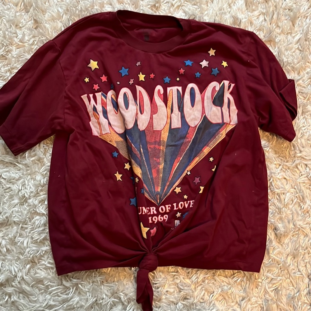 Woodstock cropped t-shirt